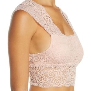Free People Pink Chase Me Lace Brami